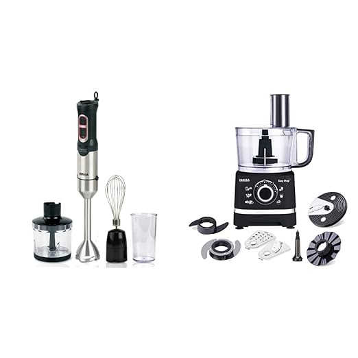 Buy Inalsa Robot Inox 1000, 1000 Watt Hand Blender with 600 ml