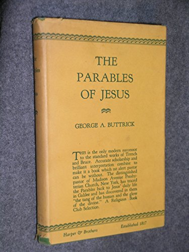 The Parables of Jesus B000WS14UA Book Cover