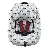JYOKO KIDS Funda de algodón para silla de coche compatible con Joie Every Stages (RACCOON)
