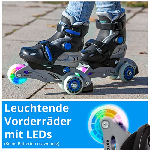 Jambach Kinder Inline-Skates mit Schutzset und Tasche