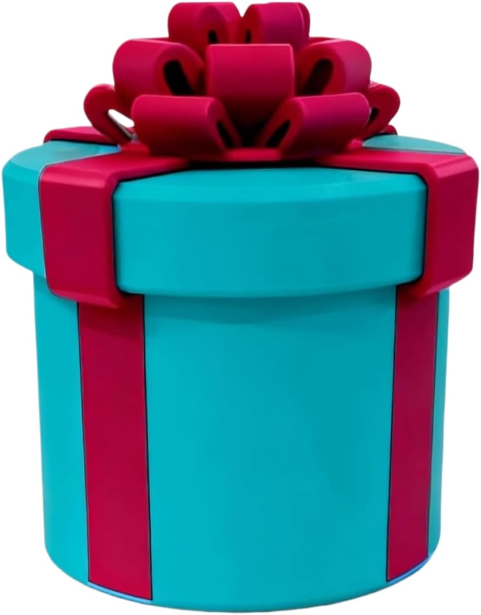 MCNULGUR Annoying Nested Screw Gift Box – Funny Prank Gag Gift for Christmas, Office – Elevate Gifting with Sophistication & Surprise (Cyan)