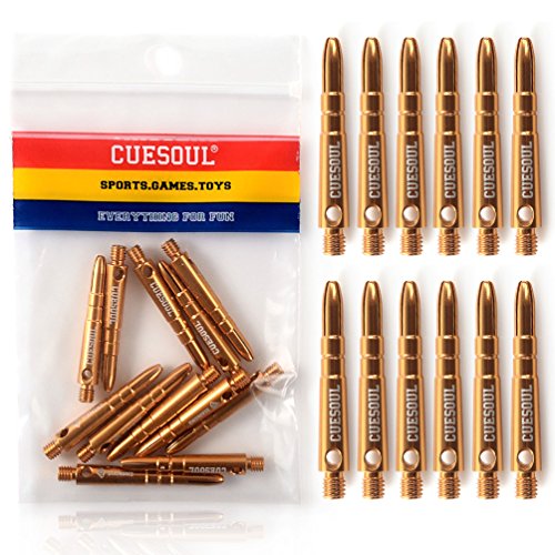 CUESOUL DIAMOND 2BAアルミダーツシャフト - ミディアム - 12本セット