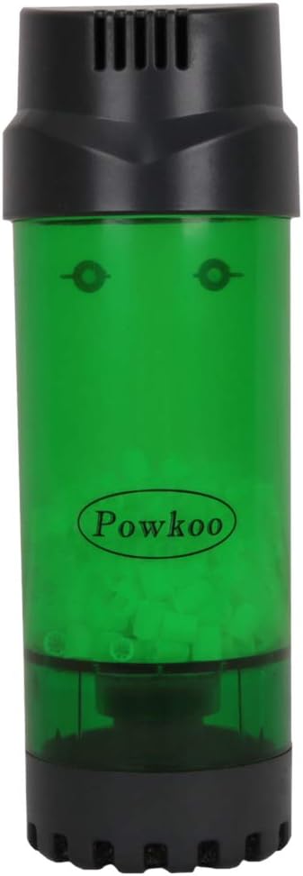 Powkoo Aquarium Filter Sponge Filter Moving Bed Media Filter Fluidised Bed Filter (40 Gallon)