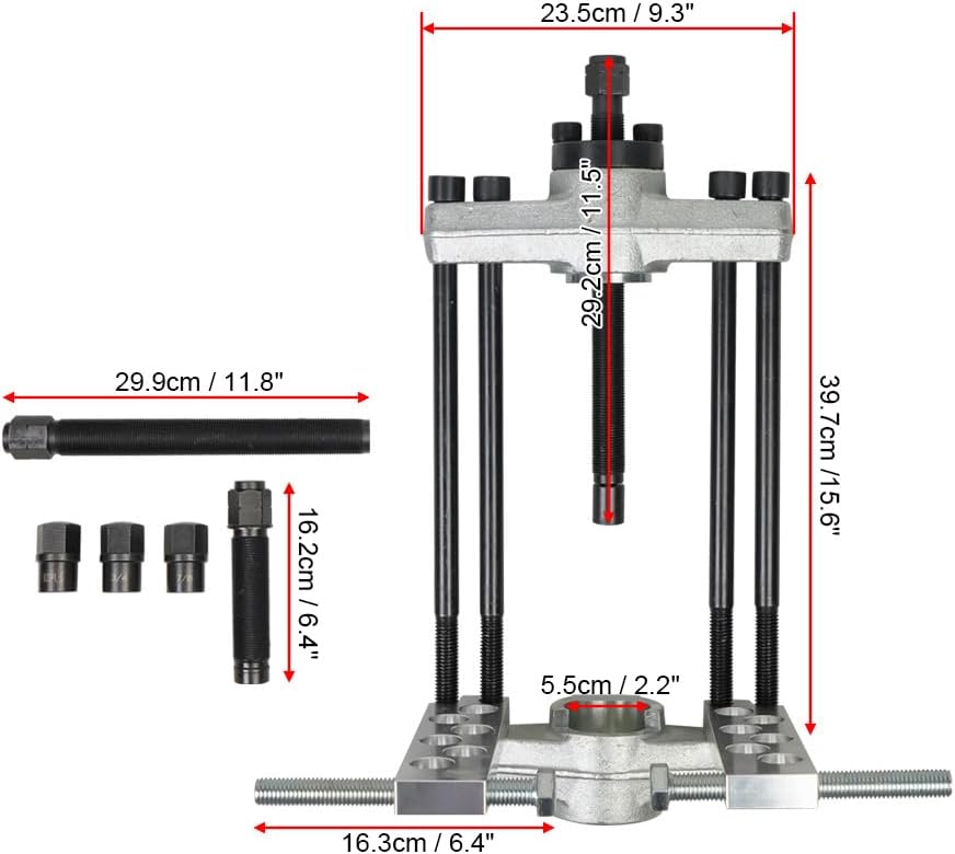 Heavy Duty Semi Trucks Accessories for Semi Trucks Tiger Tool King Pin Press Works on Class 3-8 Transportation Equipment 90150