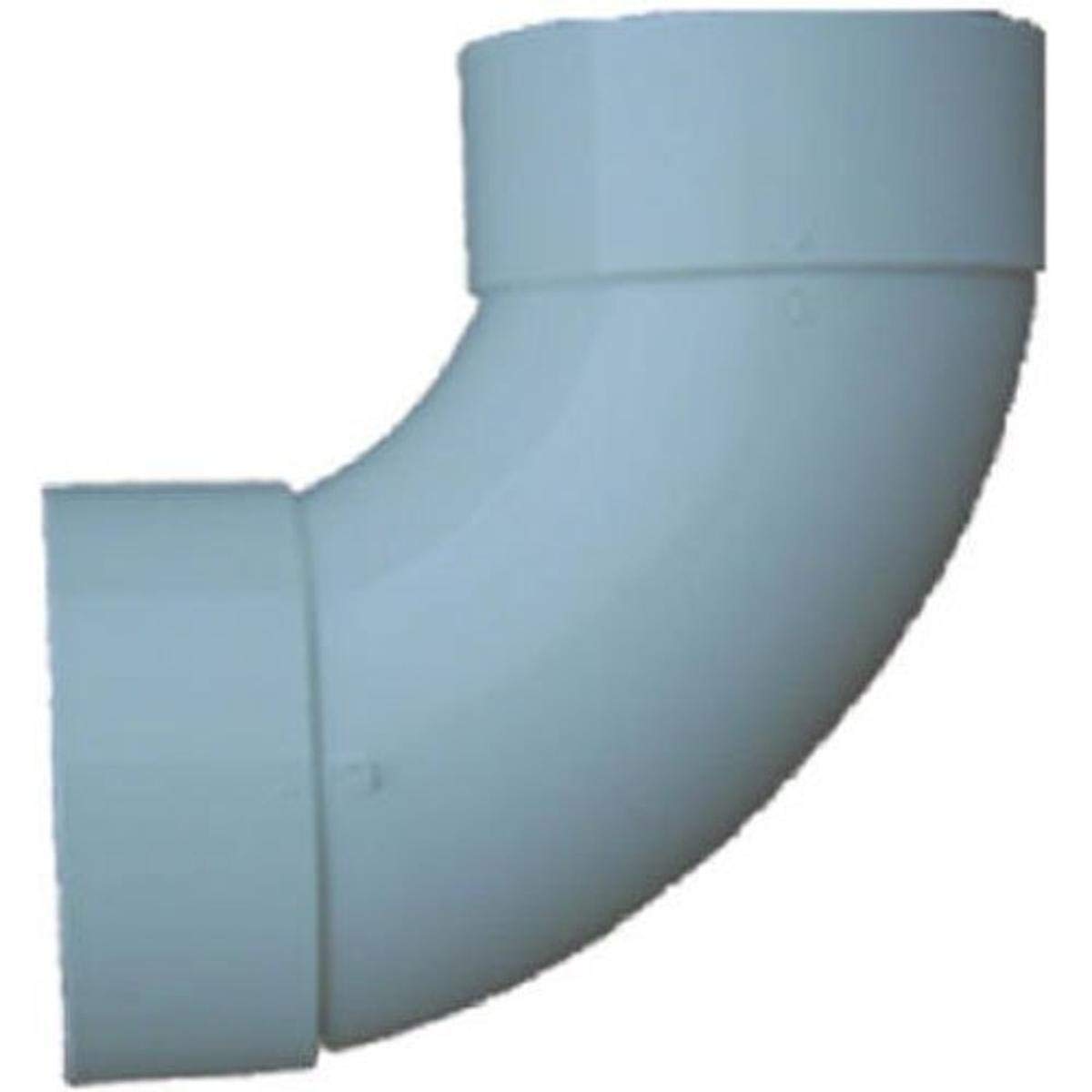 Genova Products S42830 Styrene 90 Sanitary Elbows, 3"