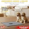Glad for Pets Black Charcoal Puppy Pads - Super Absorbent Disposable Dog Pee Pads, Potty Training Pads, and Pet Supplies - Dog Pee Pads for Crate Training and Indoor Use 23 x 23 - 30 Count
