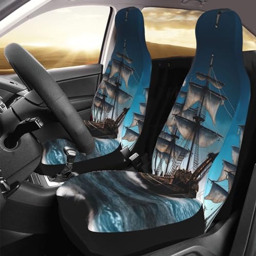Housse de siège de voiture universelle bateau pirate pour masquer l'usure de votre auto