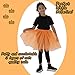 Dress Up America Tutu Multipack for Girls - Five Color Pack of Princess Tutu Skirts for Kids - Three-Layered Tulle Ballet Skirts Multicolored