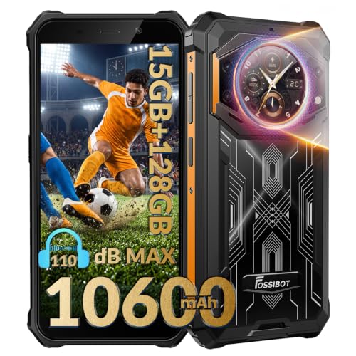 Image of FOSSIBOT F101 Pro Rugged Phone Unlocked, 10600mAh Battery Phone