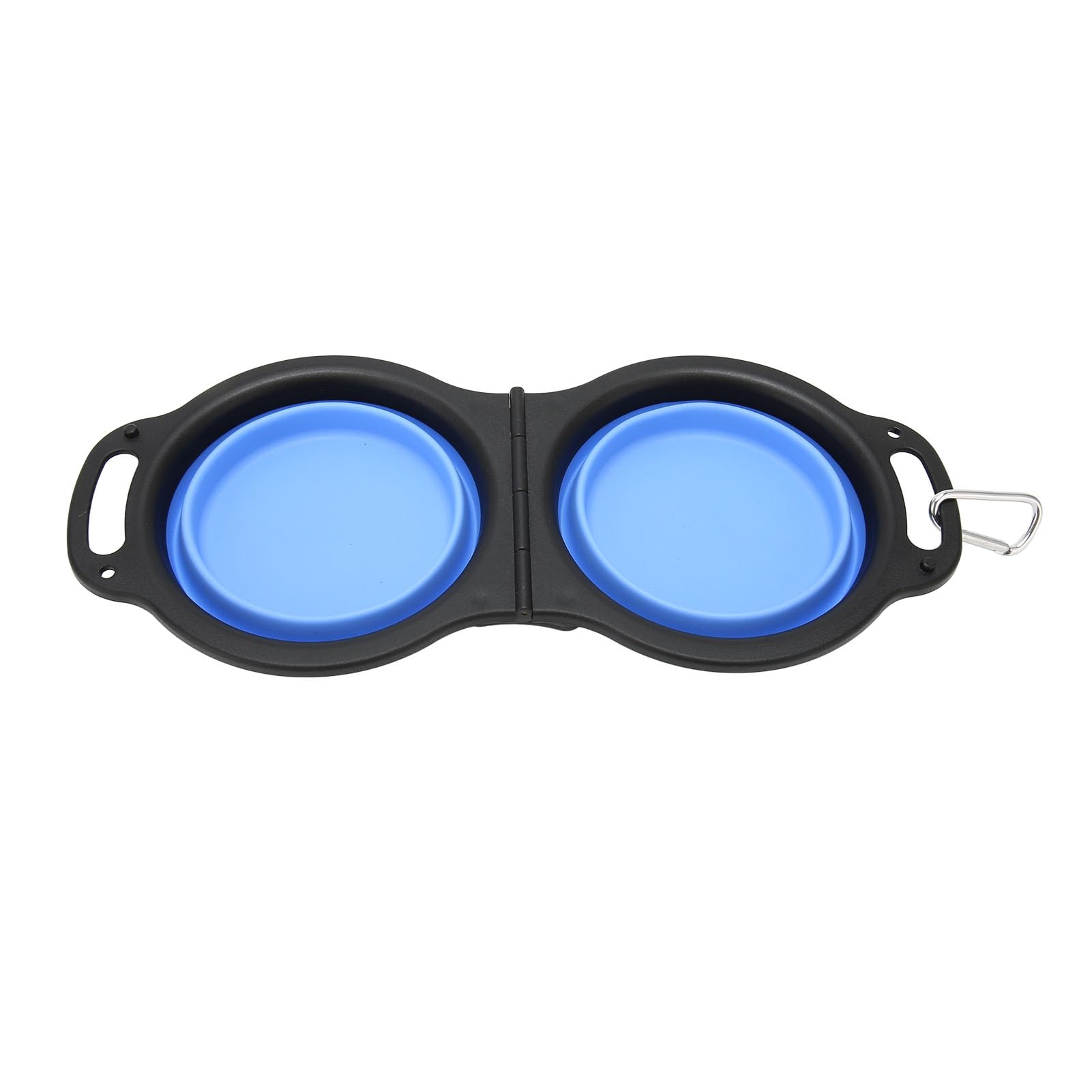 2 in 1 Foldable Dog Bowls, Foldable Dog Feeders, Thickened Comfortable with for Puppy Hiking