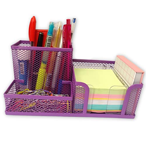 Porta Treco com 3 Partes para Escritório Roxo