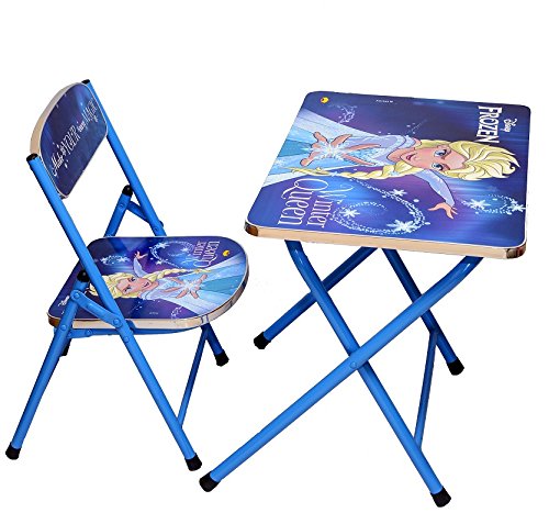 frozen folding table and chairs