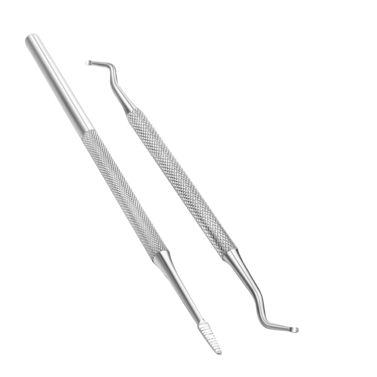 HAPINARY Nail Cuticle Spoon Set Cuticle Pusher and Scraper Professional Nail Cleaner Tool