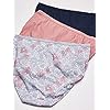 Hanes womens Cotton briefs underwear, 10 Pack - Hi Cut Assorted 1, 6 US
