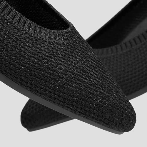 VIVAIA Aria 5 Functional Women's Flats Slip on Pointed-Toe Flats Shoes with Arch Support Counter Padding Washable Ballet Shoes for Work4