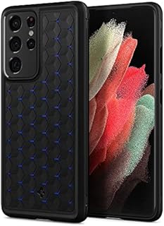 Spigen Cryo Armor [ArticFlow Technology] Case Compatible with Samsung Galaxy S21 Ultra - Black