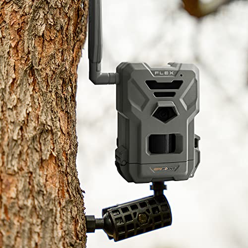 Spypoint Ma-500 Fully Adjustable Trail Camera Mount - Double Swivel Tilt, Pan Tilt Game Camera Mount For Positioning Cell Cameras For Hunting ¼-20 Tripod Mount, Wood Screw Anchor Cams Mounting #TOP1