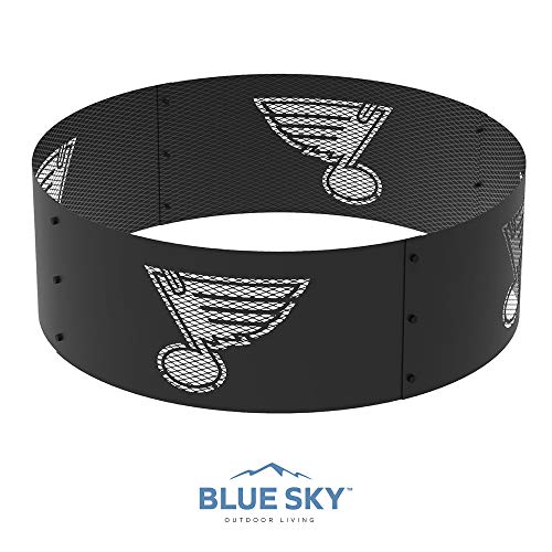 Blue Sky Outdoor Living Fr361208-Cb Round Ring Fire Pit, Chicago Blackhawks #TOP1