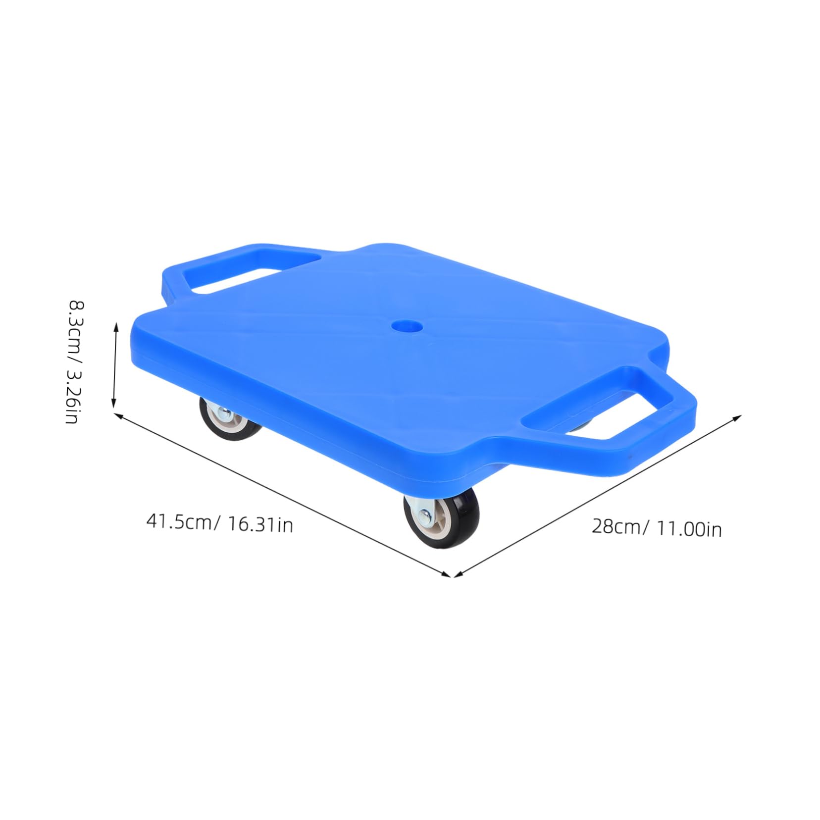 Happyyami Sensory Training Scooter Board Baby Scooter for Boys and Girls Plastic Casters