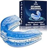 SOFIVIA Anti Snoring Devices for Deep Sleep, Adjustable Anti Snoring Mouth Guard for Men & Women, Customizable Snore Stopper Sleep Apnea Mouthpiece, Reusable Snore Relief Aid 2.44 × 1.18 × 0.43 in