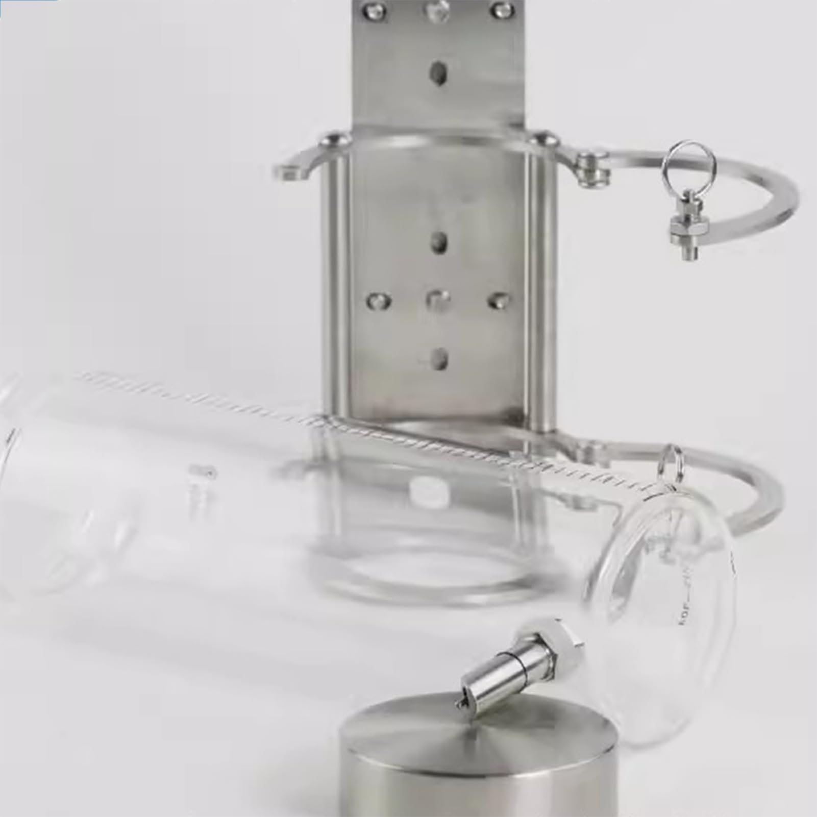 Bottiglia d'acqua in vetro per uccelli, distributore automatico di acqua con supporto universale a gabbia, abbeveratoio per piccoli animali per conigli, pappagalli, roditori, 300 ml/500 ml
