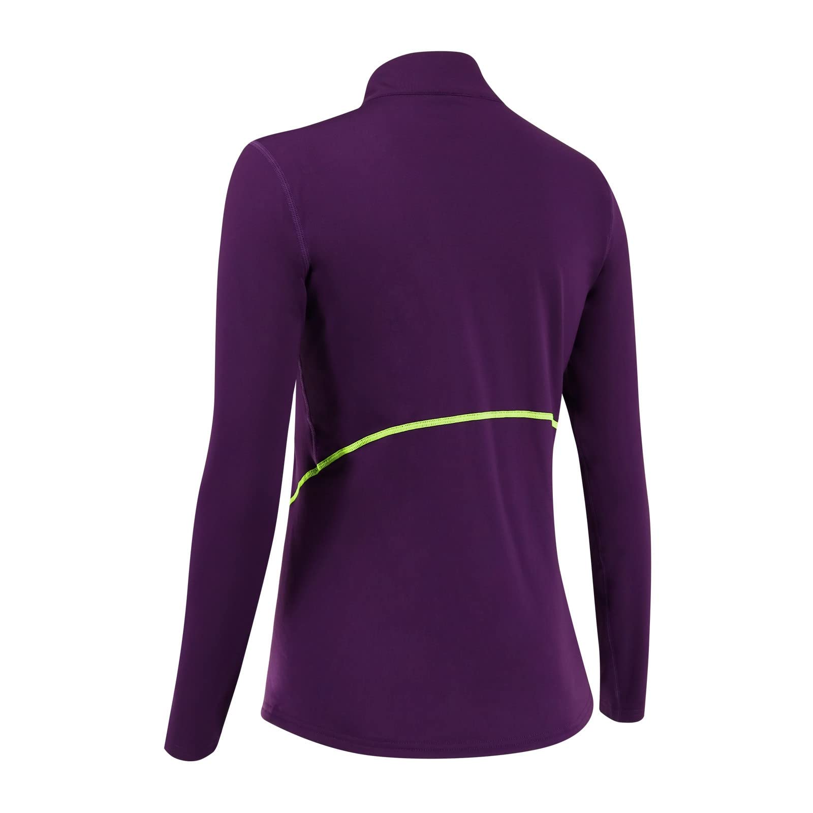Sudadera deportiva para mujer, de invierno, para correr, yoga, manga larga, elástica, cuello alto, camiseta
