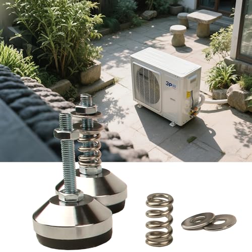 Plus de bruit de climatisation avec ces supports isolateurs de vibrations M8 - 6