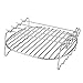 Sostituzione BBQ Rack in acciaio inox doppio strato Spiedini cottura vassoio antiaderente Premium aria calda friggitrice Kit accessori per friggitrice ad aria Philips