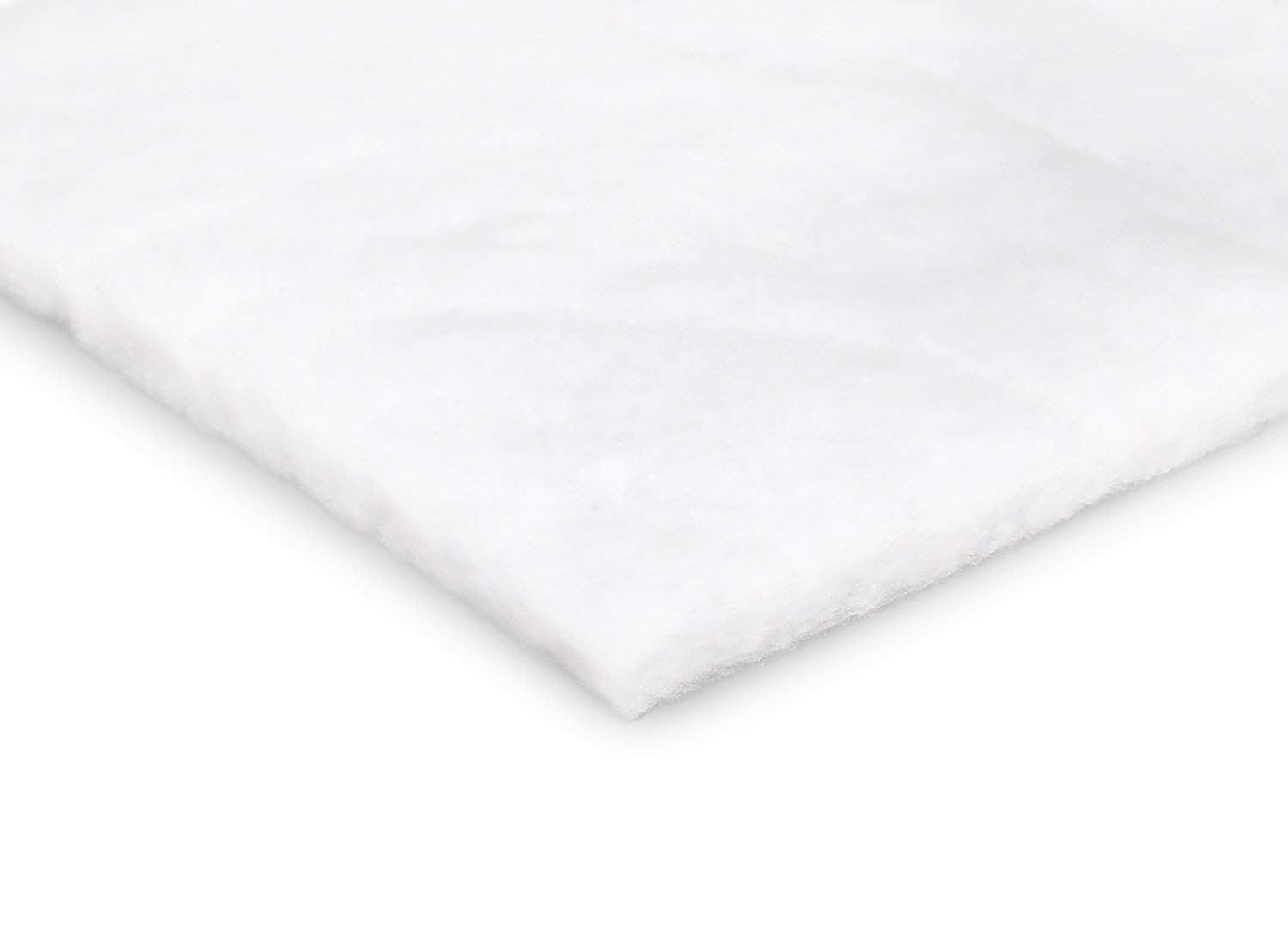 Durable Polyester Quilt Batting – Fluffy and Warm – Thick and Lightweight - 60 inches Wide - Machine Washable - For Indoor and Outdoor Use - Large Variety of Yard Cut Sizes (1 yard)