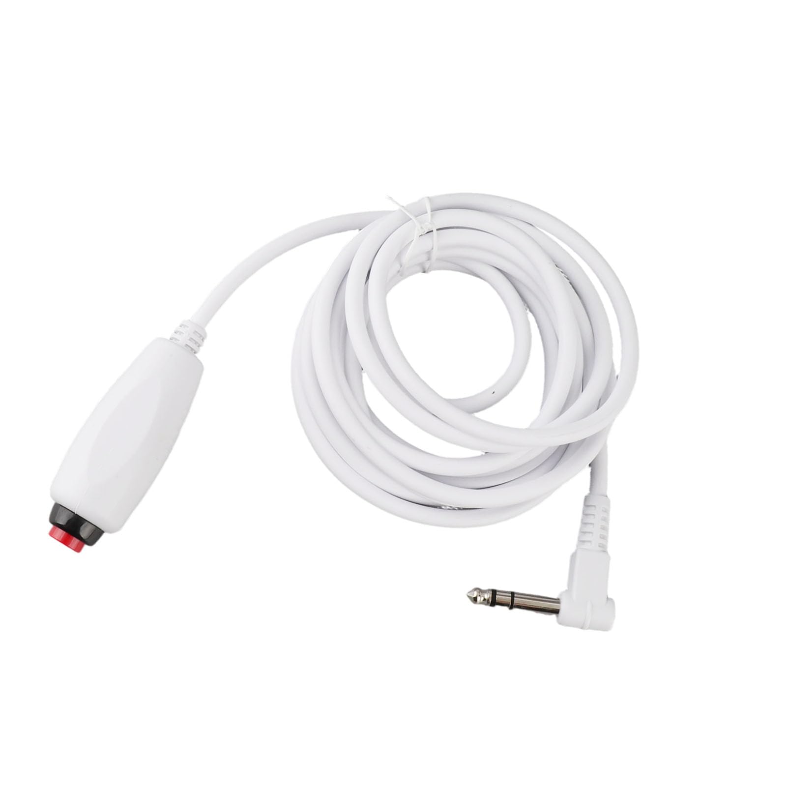 Cable de Llamada de Enfermera con Botón Pulsador, Interfaz Universal de 6,35 mm, 9,8 Pies con Clip para Estación de Enfermería