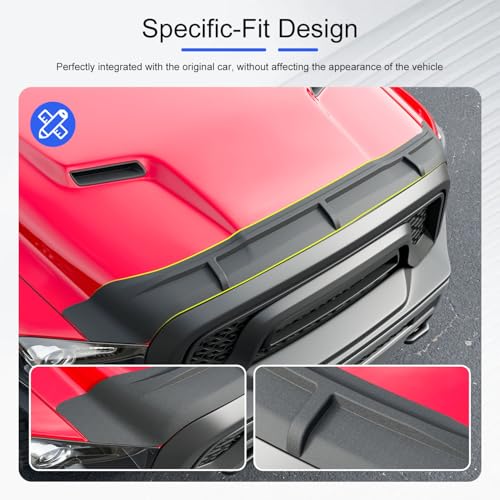 Image of Hood Deflector Compatible with 2009-2018 Dodge Ram 1500