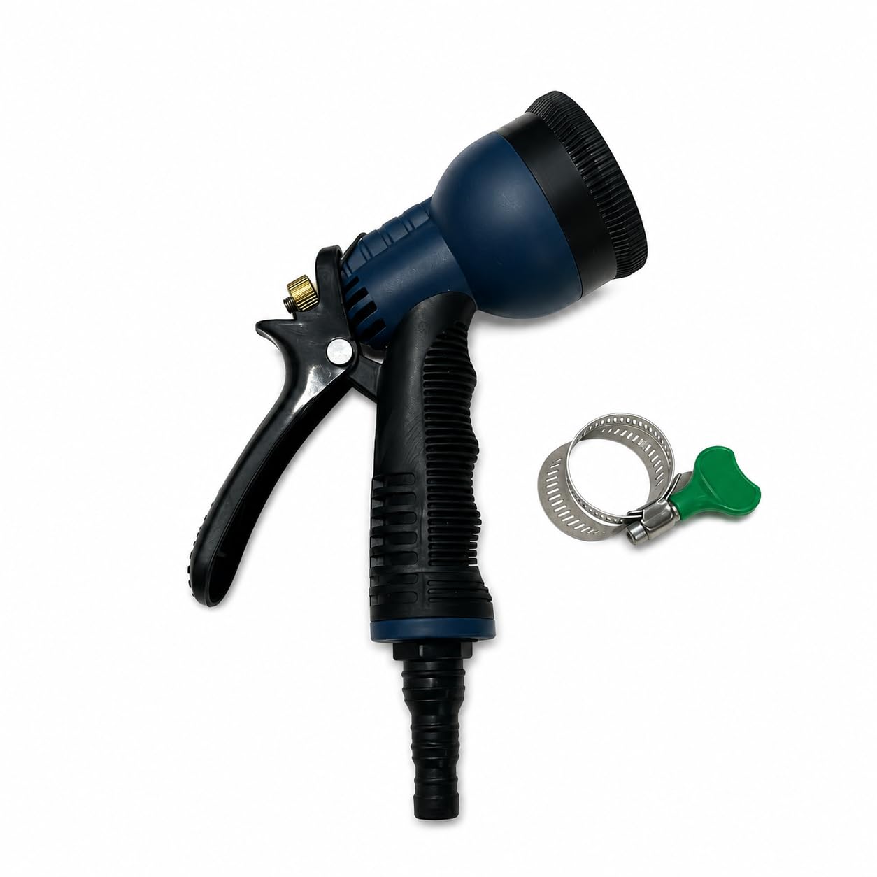 8 Way Multi Pattern Water Spray Gun with 20mm Hose Clamp, Adjustable Garden Hose Nozzle for Car Washing, Gardening, Lawn Cleaning Heavy Duty-image-24