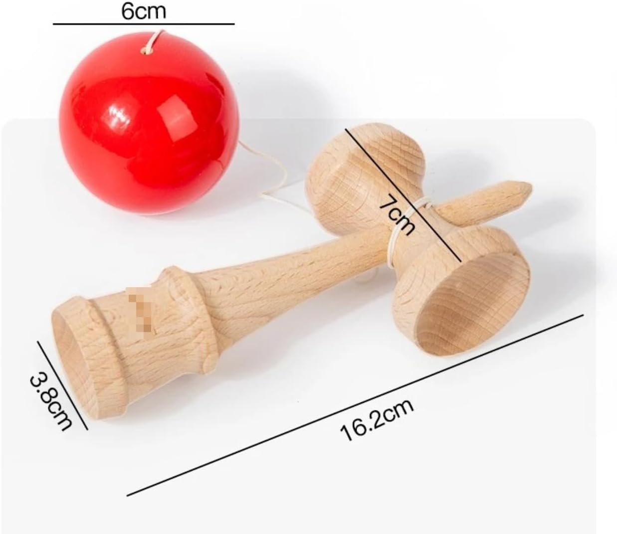 Crack Painted Kendama Toy Outdoor Fitness Balls Train Eye-Hand Coordination for Teen Adults Outdoor Fun Juggling Sports Ball (5)