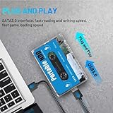 MUMQAQ Pocket Super Console - 2024 Ultimate Retro Disk Gaming Console Cassette Support 70+ Simulator,4K High Definition HDMI Output,Plug and Play Video Game Stick Built in 100000+ Games - Image 5