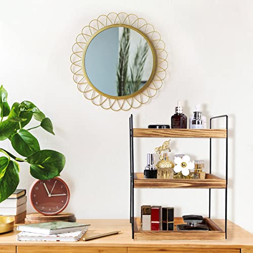 Beiutao 3 Tier Bathroom Counter Organizer, Vanity Organizer, (Diy Install) Bathroom Countertop Organizer And Storage Shelf,Bathroom Counter Shelf Cosmetic Holder Bathroom Trays For Counter #TOP1
