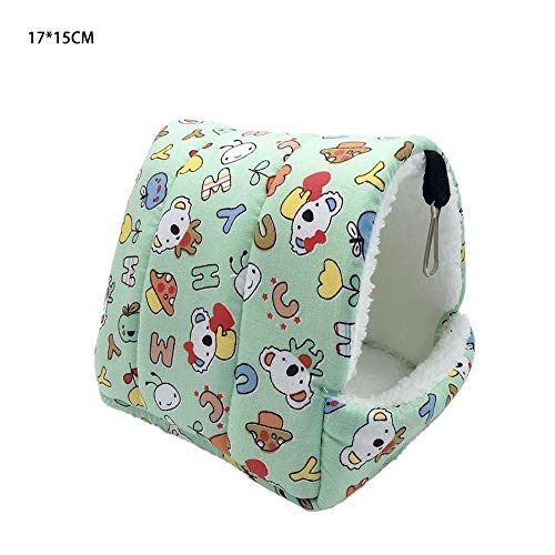 mbition Invierno cálido Colgando Cueva Cama Mascota Hamaca Conejillo de Indias Conejo Conejo Erizo Ardilla hámster acurrucarse Saco casa Jaula Nido Accesorios