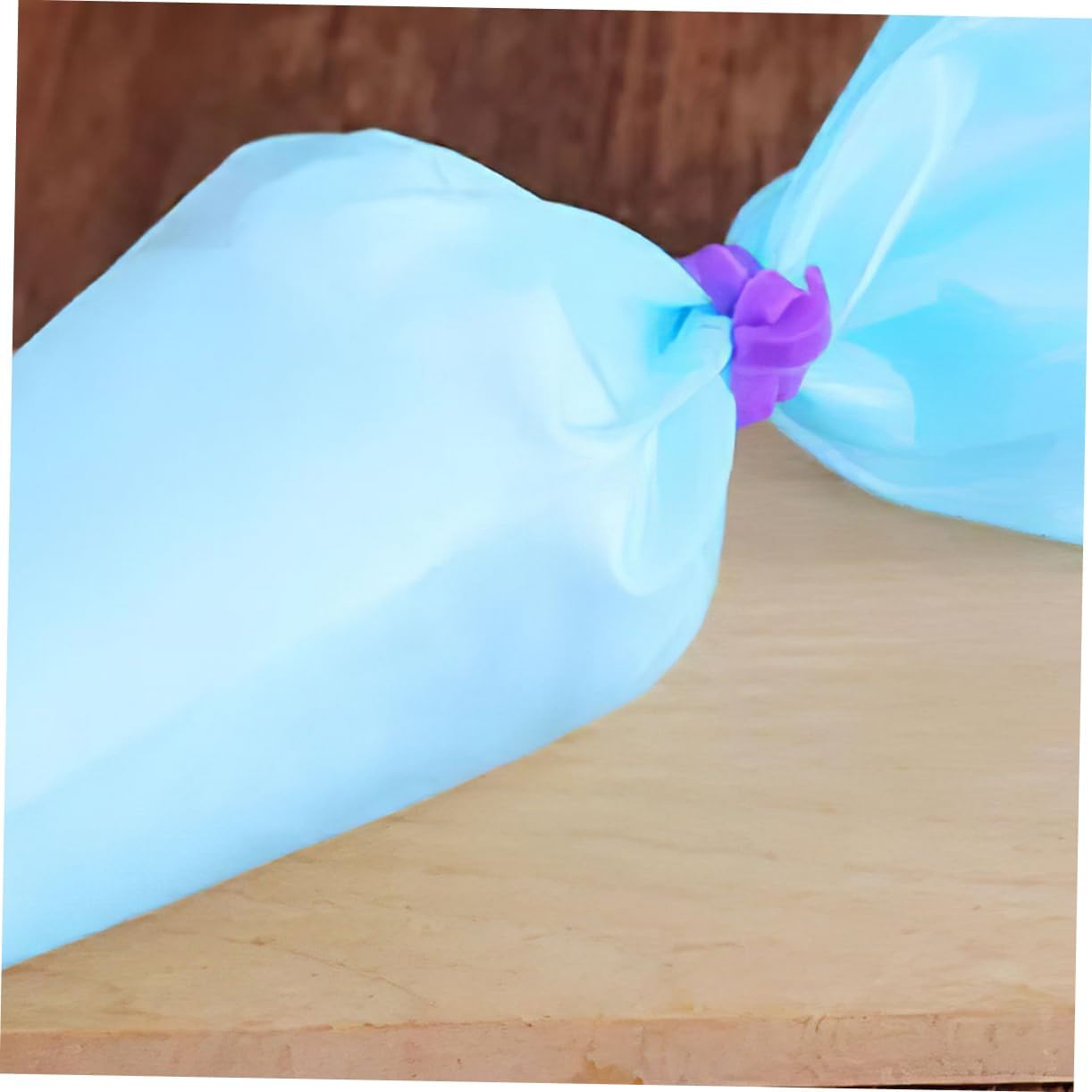 50pcs Silicone Reusable Ties for Piping and Decorating Bags image 2