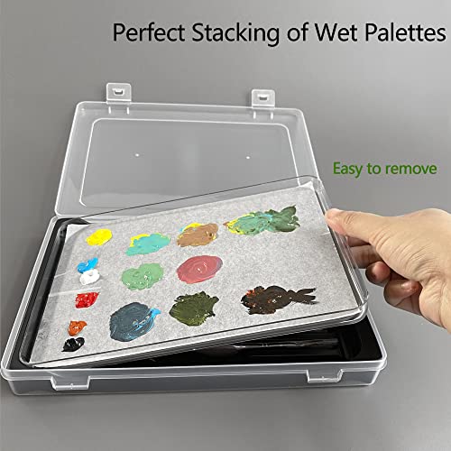 Wet Palette Wet Pallet for Miniatures Stay Wet Palette for Acrylic