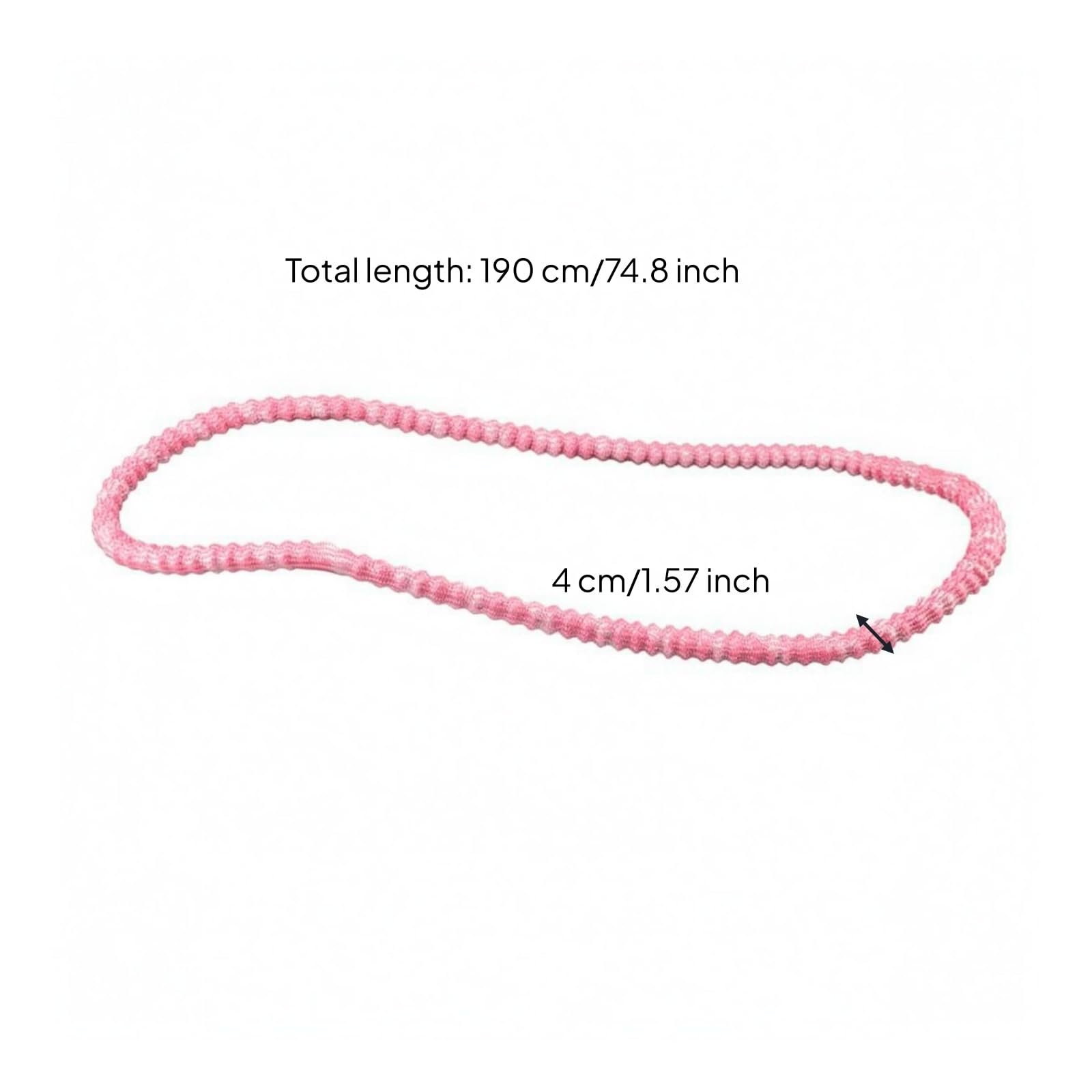 Aro de Fitness para Mujer Aro Hoop Cintura Aro Ejercicio Aro Entrenamiento con Sensación Envolvente y Resorte Estable Soporte para Rutina Constante