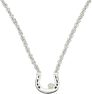 Montana Silversmiths Western Horseshoe Pendant Necklace  - Compare price