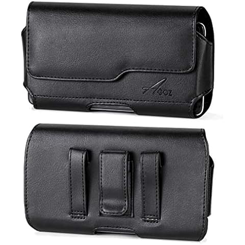 AGOZ Premium Leather Pouch for LG K Series Cover