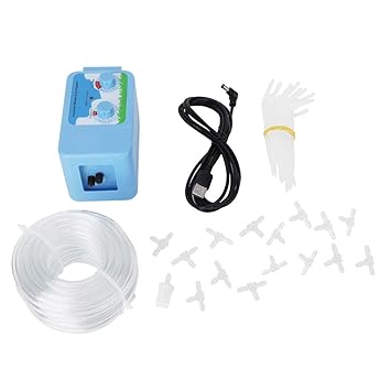 Ubersweet Garden Automatic Water Timer, Irrigation Controller Kit Water Timer with Water Pump Timer for Home