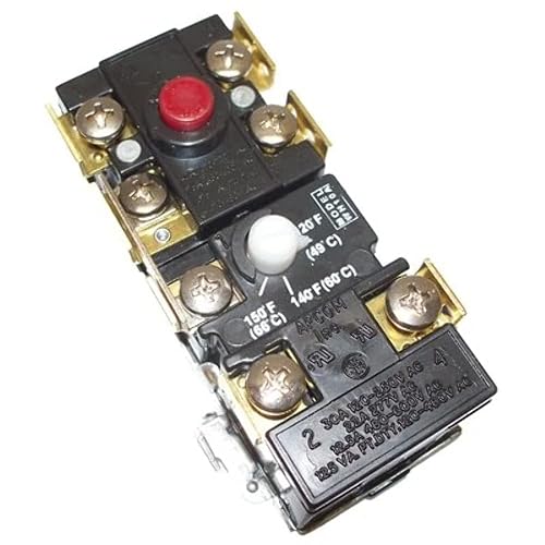 Reliance 9001954-045 Upper Electric Thermostat with ECO (Black)