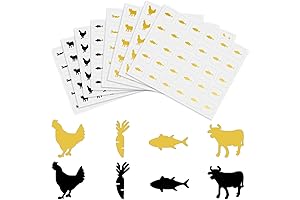 OLYCRAFT Black and Gold Wedding Place Cards