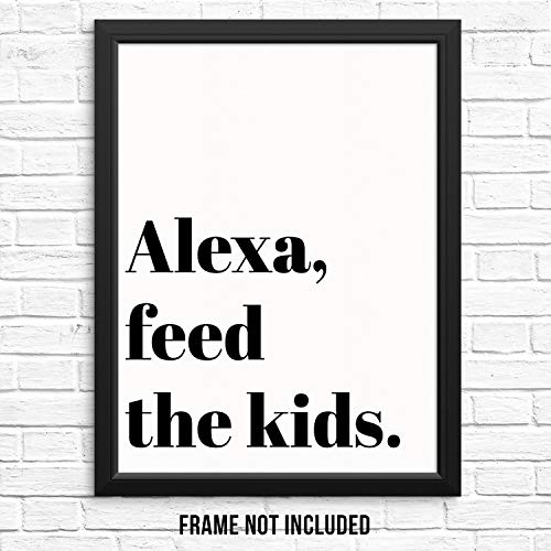 Sincerely, Not Funny Sarcastic Quote Kitchen Wall Decor Art Print Poster - 8"x10"