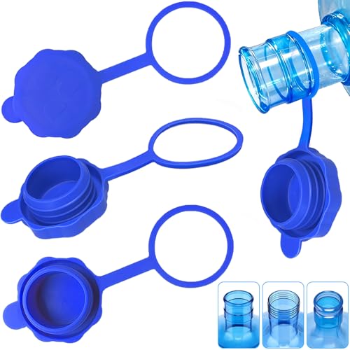 Rkvakda3 PCS3 & 5 Gallon Water Jug Cap Reusable Replacement Cap Upgrade Non Spill Bottle Caps Fits 55mm Water Jug (3)