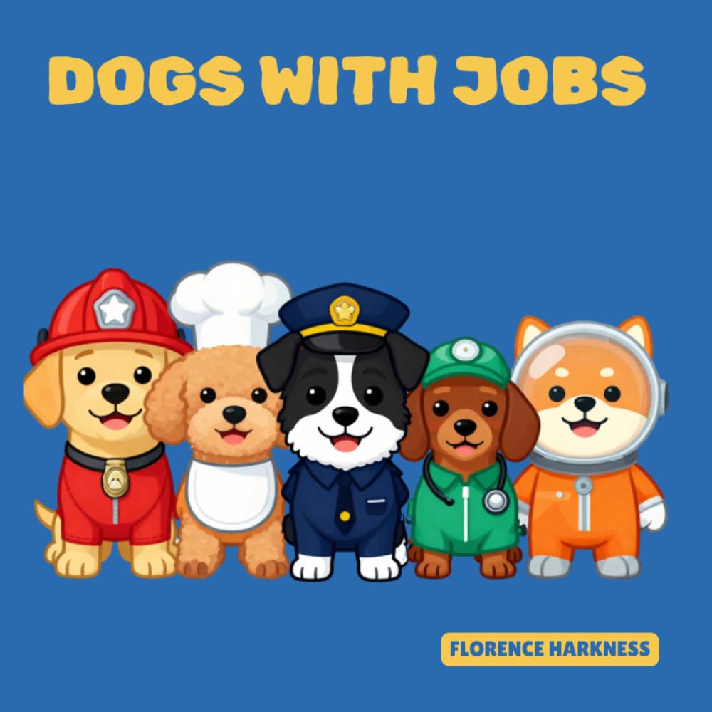 Dogs with Jobs: Colouring Book
