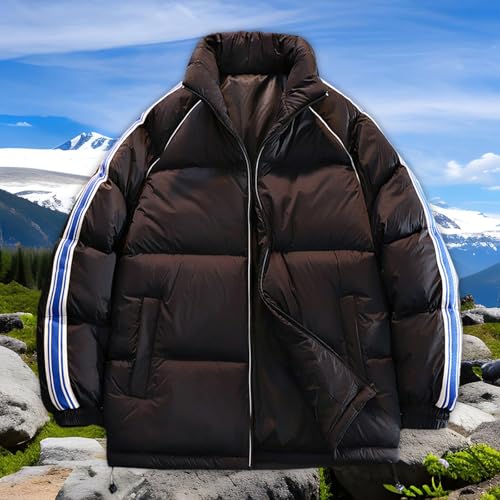 Veste cuir homme blouson manteau hiver elegant et chaud - 3