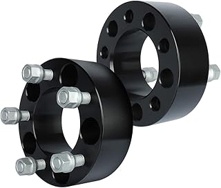 IRONTEK 2in 5x114.3mm Wheel Spacer (82.5mm Bore, 1/2" x 20 Studs) 5x4.5" to 5x4.5" Wheel Spacers Adapter 50mm FITS Ford Crown Victoria Explorer Mustang Ranger, Jeep Wrangler TJ, YJ, XJ, KJ, KK, ZJ, MJ