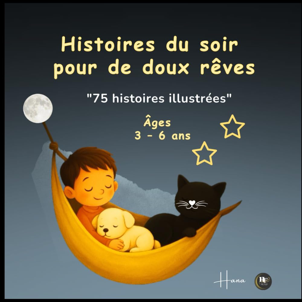 Histoires du soir pour de doux rêves :75 histoires illustrées pour de doux rêves – pour les enfants de 3 à 6 ans